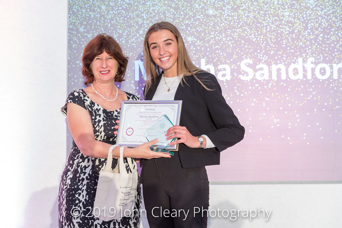 Congratulations to Martha Sandford, Kings High, Winner of a Woman Who Achieves Rising Star Award 2019 Sponsored by Coventry University