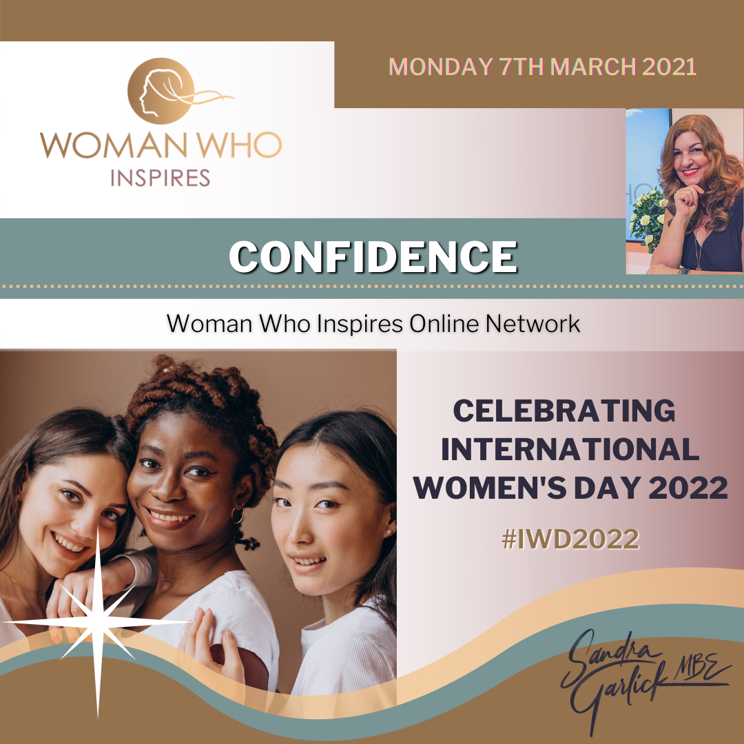 Woman Who Inspires Online Network-Confidence Celebrating #IWD2022